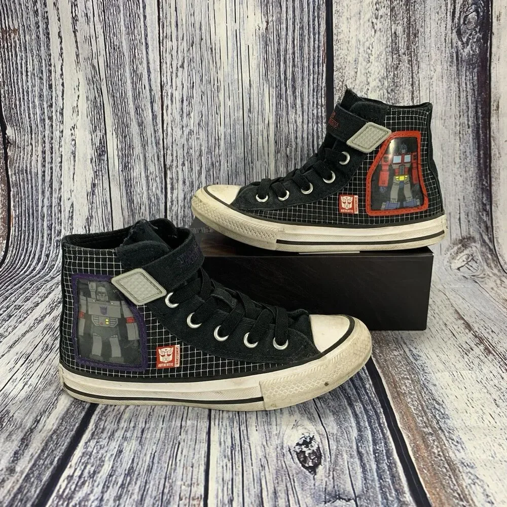 Converse X Transformers EasyOn Hi Autobots and Decepticons Kids Sneakers 13